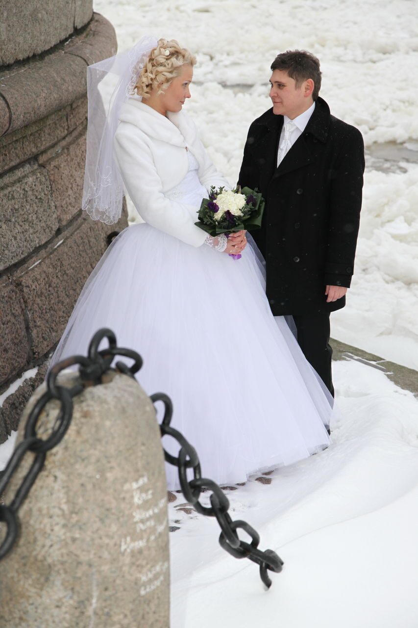 Фотограф. Зимняя свадьба.